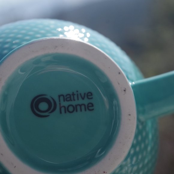 Native American Turquoise And Brown Mug By Native Home - Picture 9 of 9